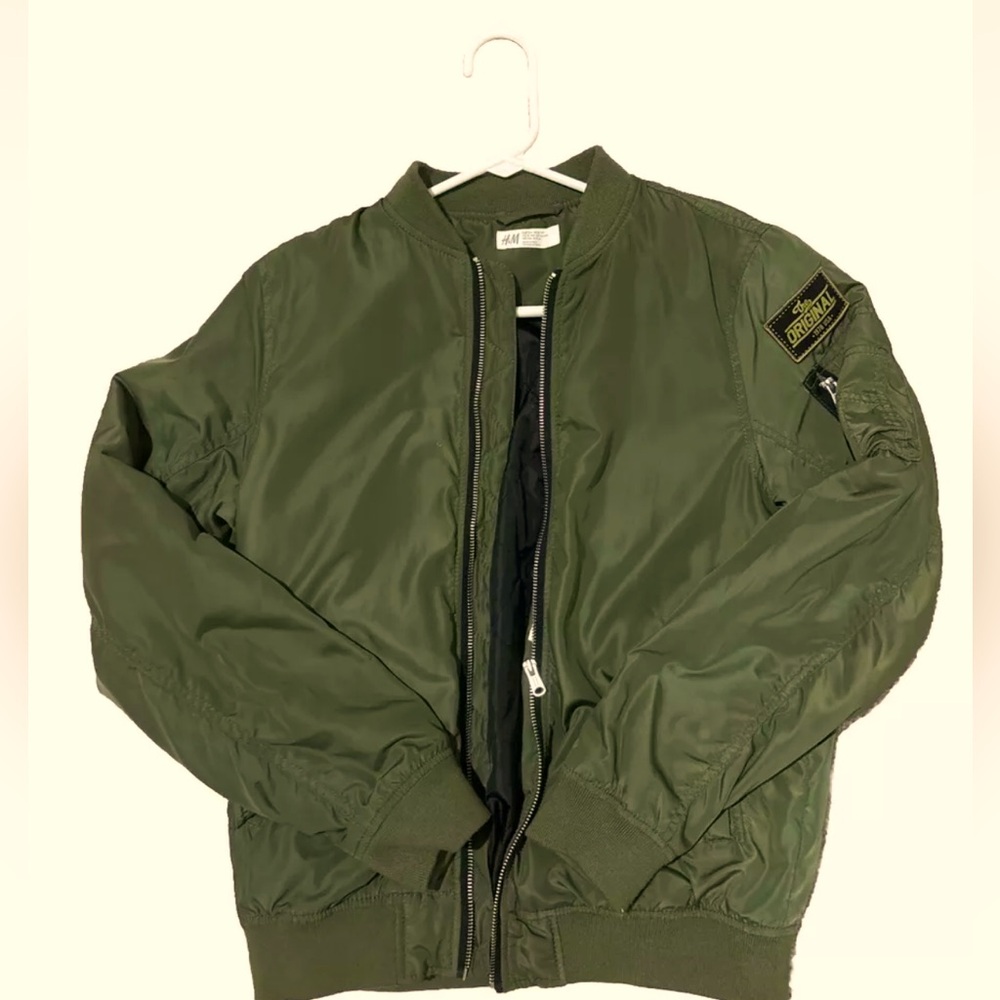 Men’s Authentic Flight Bomber Jacket - Green